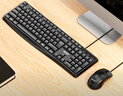 宏碁（acer）键鼠套装 有线键盘鼠标 商务办公键鼠套 防泼洒 全尺寸 USB笔记本台式机通用 OAK-030 实拍图