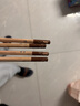 得力（deli）10支装HB六角杆苦木含苦味书写铅笔防啃咬书写笔石墨铅芯无毒学生练字作业考试涂卡笔开学文具 实拍图