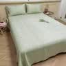 南极人（Nanjiren）夏季纯棉老粗布床单200x230cm单件家用粗布床单加厚全棉被单枕套 细条蓝【三层加厚~亲肤透气】 200x230cm【适合1.5米床】 实拍图