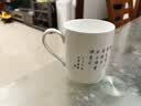 盛天下景德镇陶瓷茶杯带盖骨瓷杯青花水杯办公杯礼品杯会议杯子定制 依山傍水 500ml 1个 实拍图