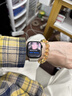 Apple/苹果 Watch S11 智能手表GPS款42毫米亮黑色铝金属表壳黑色运动型表带S/M MEU94CH/B情人节 实拍图