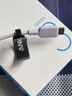 ANKER安克套装20W苹果充电器粉+C-C快充数据线1.8米紫 实拍图