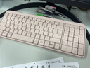 罗技（Logitech）MK251无线蓝牙键盘鼠标套装 办公商务笔记本电脑 数字键盘99键粉色键鼠套装（K251键盘+M196鼠标） 实拍图