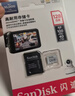闪迪（SanDisk）128GB TF（MicroSD）内存卡A2 4K V30 U3 C10 至尊超极速移动存储卡 读速200MB/s 写速90MB/s 实拍图