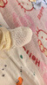 爱宝适婴儿防抓手套0-1岁新生儿护手防抓脸手套透气冰丝款3双装S185  实拍图