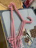 衣架成人加粗防滑加厚学生宿舍无痕挂衣架家用衣服晾衣架撑子衣挂 40cm升级款 凹槽带钩（四季款） 10支装（颜色随机） 实拍图