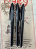 uni三菱【热门商品】 uni-ball AIR黑科技黑色中性笔0.5黑笔签字笔商务直液式水性笔 UBA-188M 3支 实拍图