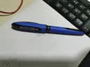 施耐德（Schneider）直液式中性笔 大容量超顺滑签字笔办公学生考试用水笔开学必备用品0.3mm锥尖星际-黑183101 实拍图
