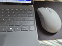 联想（Lenovo）YOGA蓝牙轻音鼠标 无线鼠标商务办公鼠标长续航人体工学设计 可编程按键 电脑手机平板可用 信风灰 实拍图