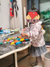 嫚熙（EMXEE）儿童家居服丝柔果棉纯棉宝宝睡衣套装空调服夏季男女童 精灵梦花园【四季款】 110 cm （3-4岁，体重14-17kg） 晒单实拍图
