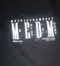 MEDM25SS基础logo排版短袖男美式复古休闲圆领上衣女潮牌夏季T恤 黑色 XL 晒单实拍图