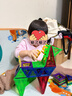 魔磁玩家（ MAGPLAYER）彩窗磁力片儿童玩具3-6岁男女孩磁力积木益智玩具生日礼物158件 实拍图