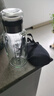【送杯套】大容量加厚玻璃杯子便携杯茶水分离带杯套泡茶水杯 透明 1000ml吨吨桶 1只装 实拍图