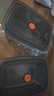 COOKSS保鲜盒带盖不锈钢冰箱上班族饭盒餐盒密封盒长方形盒子两个装 实拍图