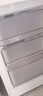 美的186升二门冰箱白色双系统租房小型家用电冰箱风冷两门小冰一级能效以旧换新MR-196W【国家补贴】 实拍图
