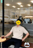 哈吉斯（HAZZYS）男装 26新款夏季绞花毛衣翻领针织短袖polo衫男ABYZD0DBF18 米色BI M （170/92A 46） 晒单实拍图