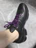爱步（ECCO）BIOM C户外运动鞋 登山鞋牛皮老爹鞋女鞋运动鞋 黑色/黑色/深紫色80046356784 37 实拍图