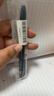 uni三菱 uni-ball UMN-155低阻尼按动蓝黑色中性笔高颜值0.38mm签字笔商务学生水笔水性笔 1支 实拍图