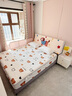 南极人加厚夹棉床笠1.5米x2米床罩1.8m床单套防滑全包席梦思床垫保护罩 波点小熊【加厚夹棉四季款】 150x200cm【单床笠】 实拍图