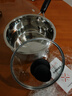 美厨（MAXCOOK）316L不锈钢奶锅汤锅18cm 泡面煮奶辅食锅加厚复合底 MCN8129 实拍图