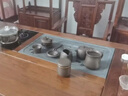 领艺汝窑功夫茶具套装茶壶茶杯整套乔迁父亲节送礼黄汝千里江山11头 实拍图