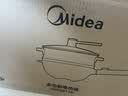 美的（Midea）电炒锅 电火锅 电蒸锅 电煮锅 家用多用途炒菜专用锅 4L一体电热锅不粘锅 HGE2811B 配蒸笼木铲 实拍图