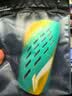 李宁（LI-NING）足球护腿板儿童成人护板护小腿比赛训练男士专业护具装备荧光绿M 实拍图