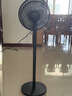美的（Midea）【超级单品】七叶轻音立式电风扇家用柔风落地扇台式桌面小型风扇大风量节能摇头宿舍电扇 SAF30AB 实拍图