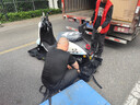 新日（Sunra）电动摩托车 丽曼6块铅酸天能电池72v长续航80km家用踏板电瓶车通勤代步成人电动车蓝色 实拍图