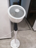 艾美特（AIRMATE）【天鹅MAX】空气循环扇直流变频家用大风力电风扇卧室轻音一级能效负离子净化语音落地扇 SRDI151 实拍图