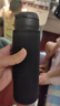 膳魔师（THERMOS）保温杯500ml男女士儿童水杯子伴手礼生日礼物JNL-502黑色 实拍图