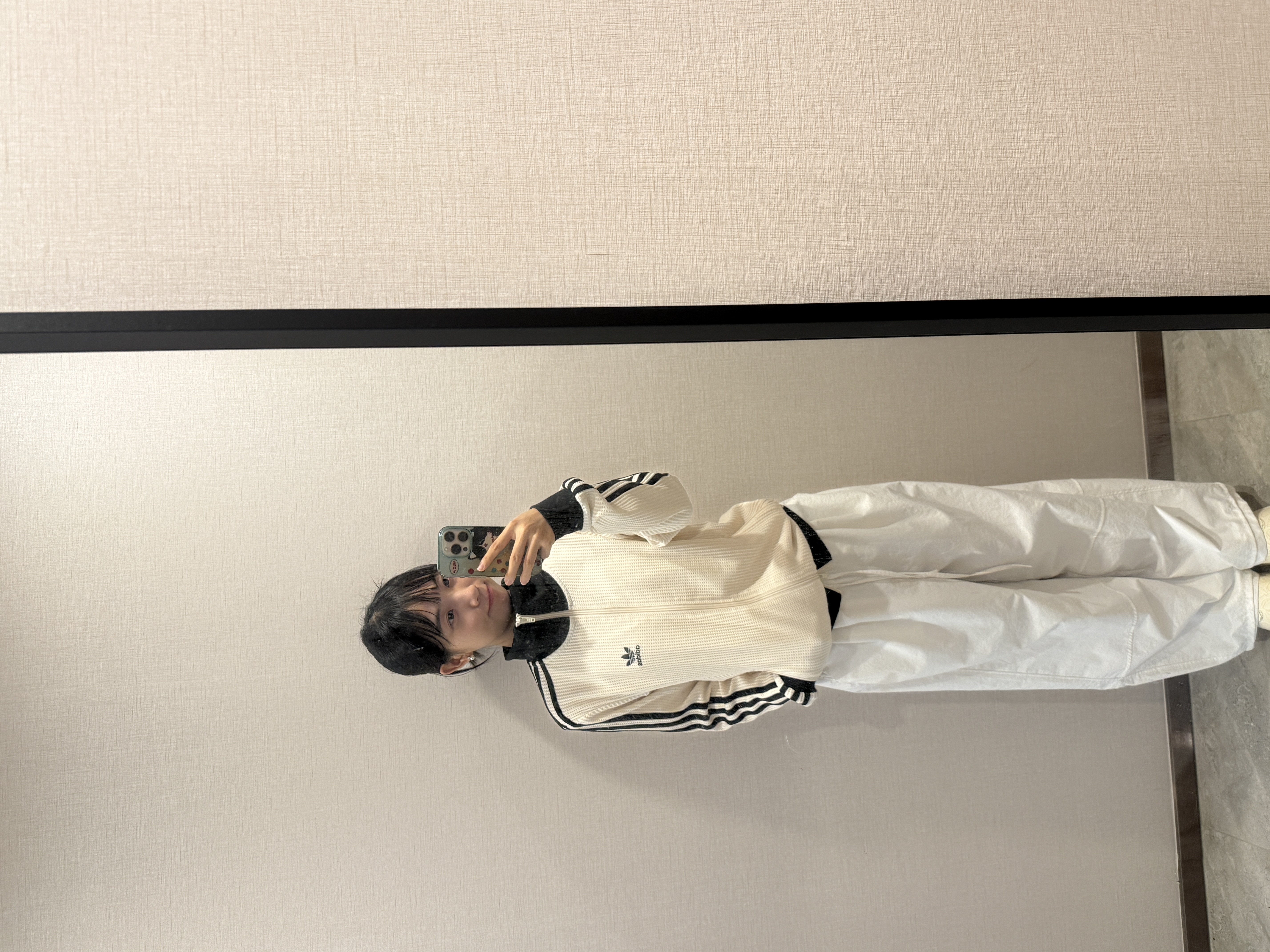阿迪达斯（adidas）三叶草苏翊鸣同款 男女立领运动休闲外套JW0109 XS码 实拍图