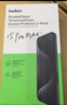 贝尔金（BELKIN）苹果15ProMax钢化膜 iPhone15proMax贴膜 9H防摔手机膜 德国肖特抑菌基材 OVA134 实拍图