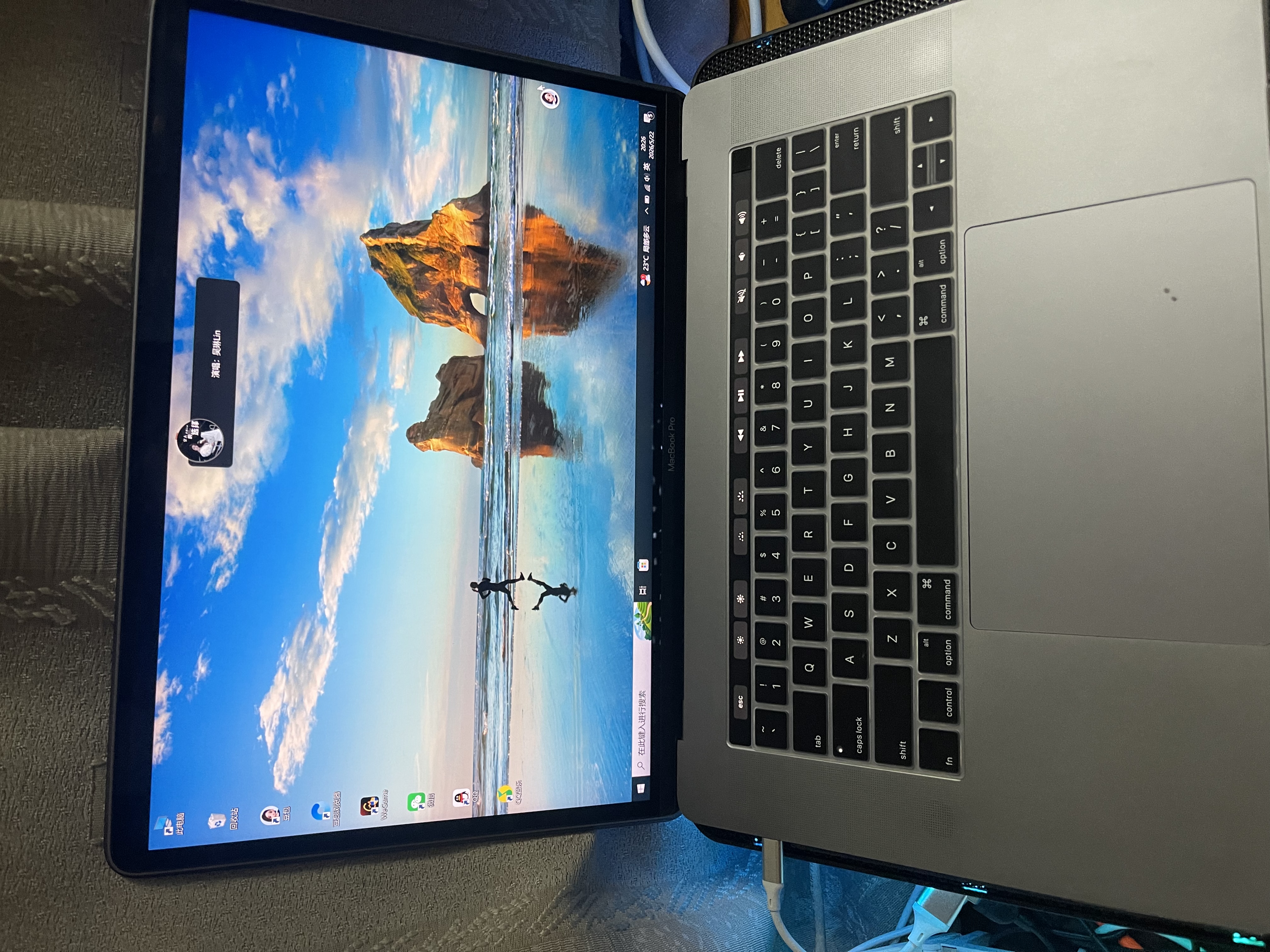 苹果（Apple） MacBook Pro/Air 二手苹果笔记本电脑 商务 办公 游戏 设计 剪辑 99新18款932灰962银16G/256GBar 实拍图