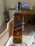 尊尼获加（JOHNNIE WALKER）黑方黑牌 12年 苏格兰调和型威士忌 750ml 40度 进口洋酒 实拍图