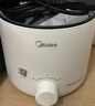 美的（Midea）电煮锅 宿舍小电锅 电蒸锅 学生寝室一体泡面小火锅电煮锅 多功能锅 电热锅 XZE1613 配蒸笼 1.7L 实拍图