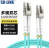SK-LINK 光纤跳线 LC-LC万兆多模OM3电信级双芯光纤线3米 LZSH低烟无卤 SK-TX10GMM-2LCLC3M 实拍图