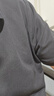 京东京造长袖t恤纯棉重磅圆领男士打底衫男卫衣秋季服饰 卡其灰 L 实拍图