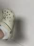 卡骆驰（CROCS）檀健次同款经典洞洞鞋轻便百搭女沙滩鞋包头拖鞋男鞋|10001 骨白色-2Y2(含智必星) 39 (240mm) 实拍图