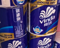 维达（Vinda）【孙颖莎推荐】有芯卷纸 蓝色经典4层140克*27卷 卫生纸纸巾 整箱 实拍图