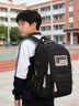 回力书包女大学生高中生中学生少女双肩包休闲简约减负大容量男生背包 实拍图