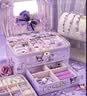 qdrone For the Good Moments小女孩生日礼物儿童8玩具女孩6-10岁7-14女童礼盒串珠diy手工姑娘 酷洛紫高级定制礼盒（发饰款） 5岁9岁4岁12小女孩高档2026火的玩具 实拍图