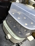 小熊（Bear）蒸蛋器 煮蛋器 双层小型电蒸锅1-2人用 自动断电早餐神器 ZDQ-E12N1 实拍图