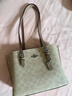 蔻驰（COACH）【品牌直供】女士MOLLIE中号斜挎手提托特包CV965送女友520礼物 实拍图