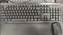 联想（Lenovo）KM210键盘鼠标套装 有线键鼠套装 全尺寸商务办公  笔记本电脑键盘台式机一体机 黑色 实拍图
