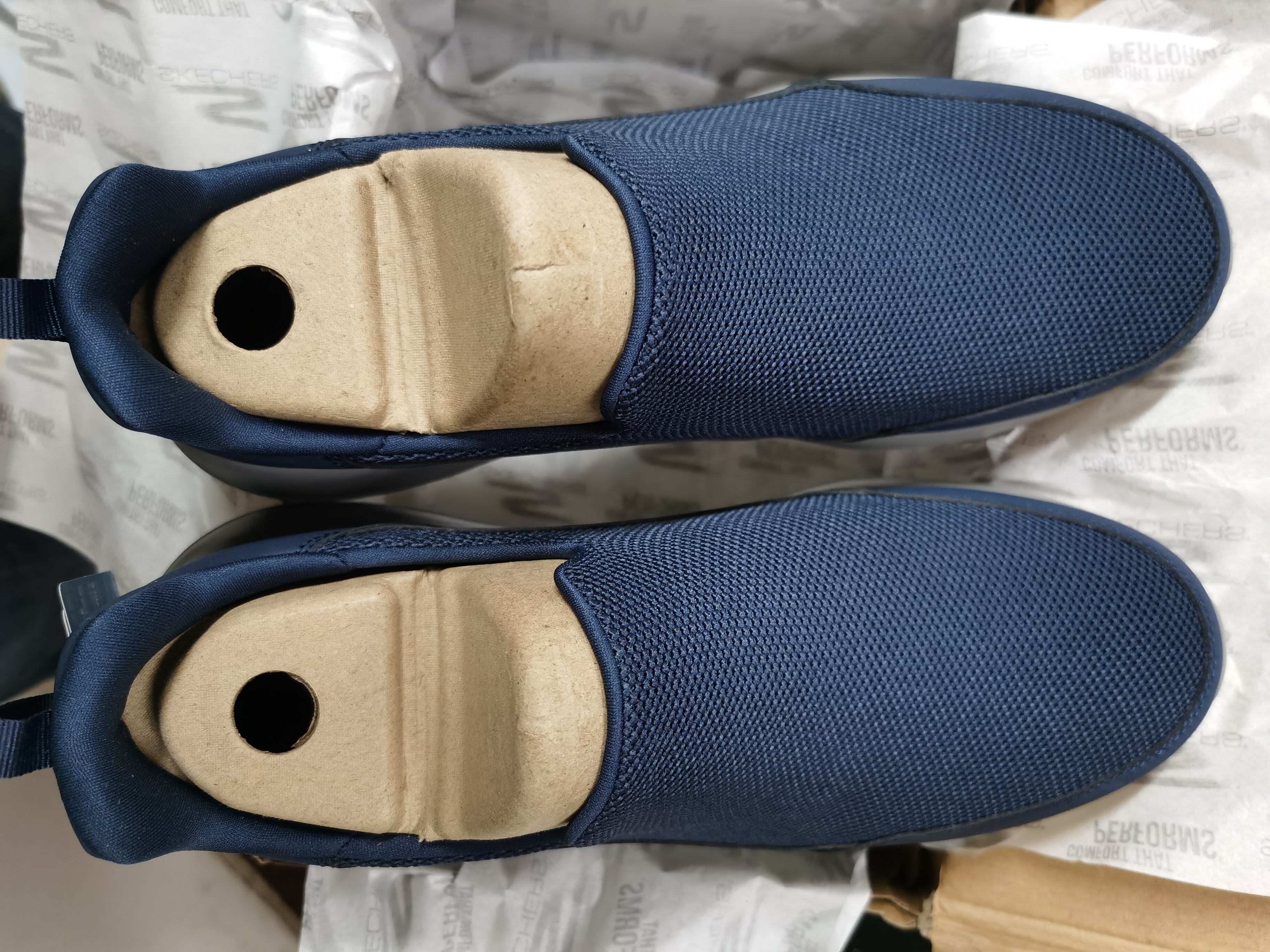 斯凯奇（Skechers）男鞋夏季一脚蹬运动鞋休闲健步鞋软底舒适布鞋54626 实拍图