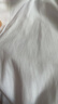 罗蒙儿童衬衫男童长袖白衬衫小学生校园服饰女童白衬衣童装 白色 170 实拍图