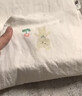 全棉时代婴儿隔汗巾纱布吸汗儿童宝宝开学幼儿园纯棉垫背小熊小鹿小猫3条 实拍图