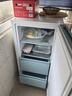 海尔（Haier）山茶花151L单温立式冰柜小型家用小冰柜减霜一级节能冷冻大容量精致冷柜小冰箱BD-151GHW9价保618 实拍图