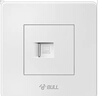公牛（BULL）开关插座G07系列 一位电脑打线型六类插座面板G07T102B象牙白暗装 实拍图